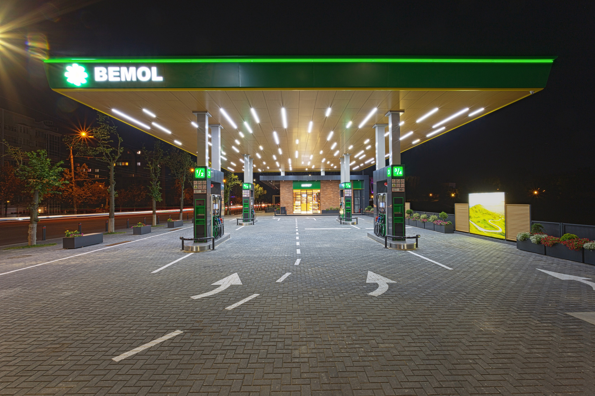 Petrol Station I