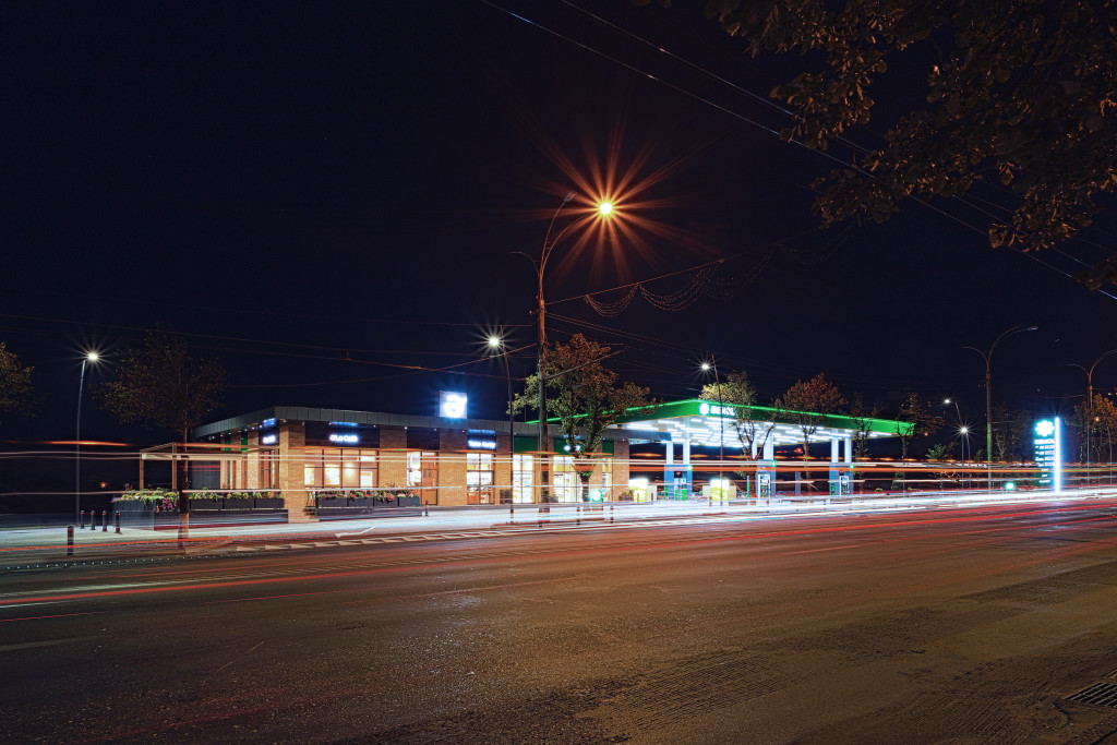 Wisp-A_Gas Station_Night overall